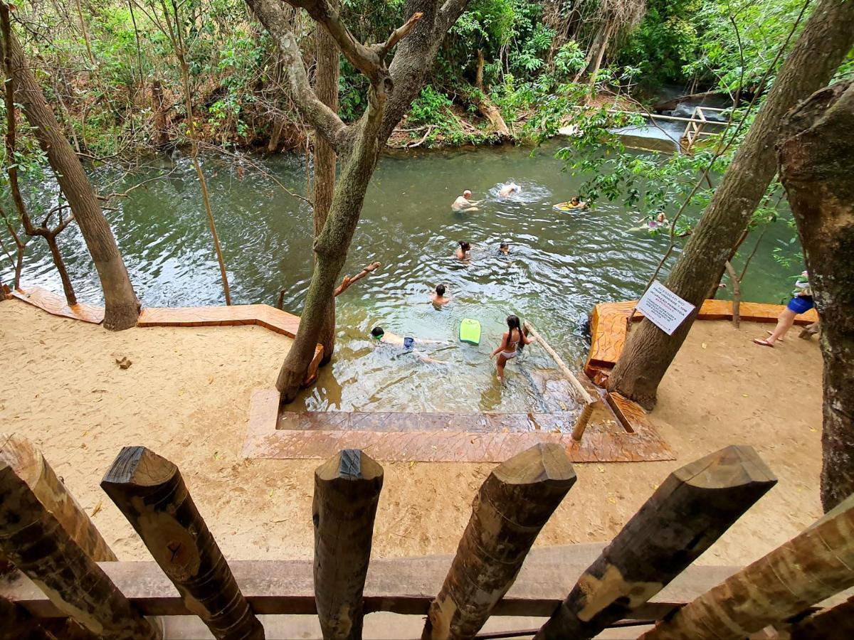 Apartamento Apt Para Ate 8 Pessoas - Park Veredas Rio No Fundo