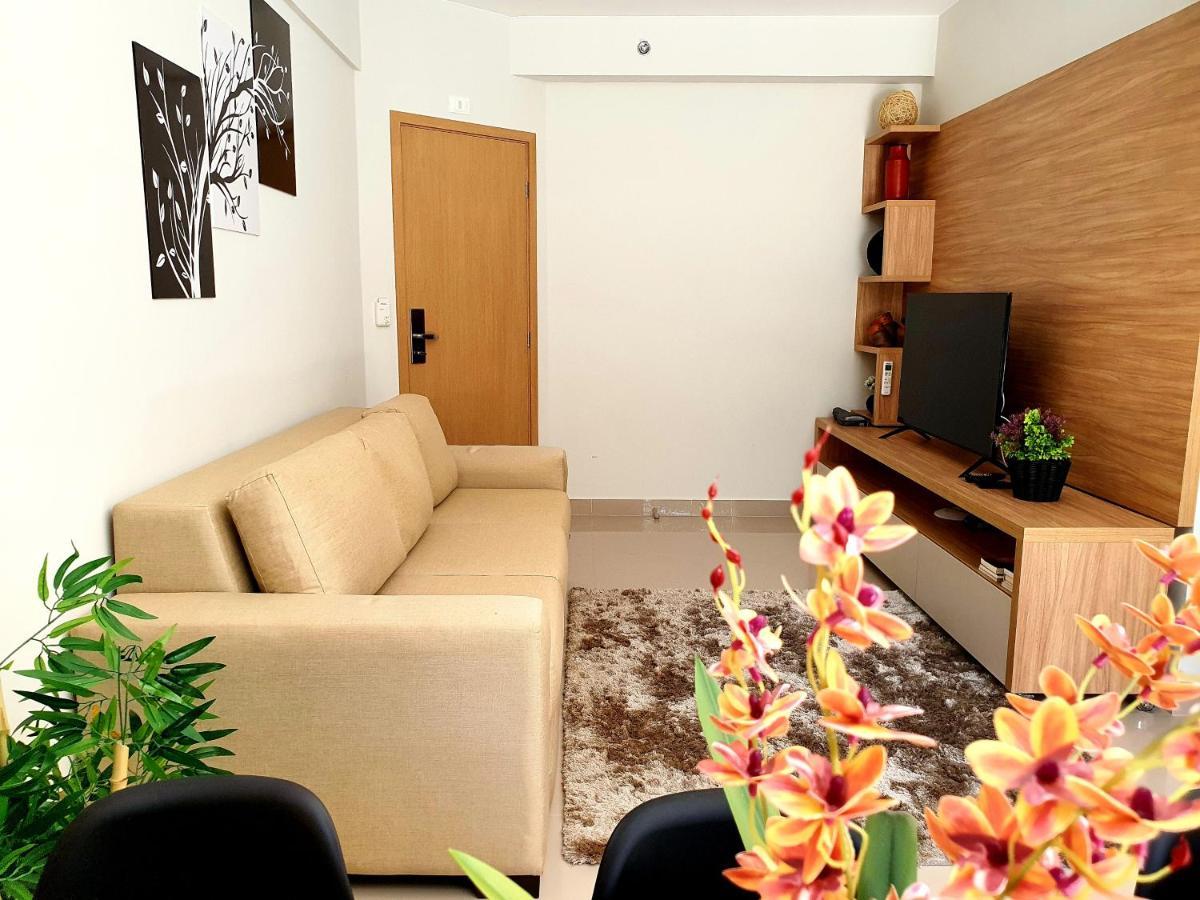 Apartamento Apt Para Ate 8 Pessoas - Park Veredas Rio No Fundo Caldas Novas